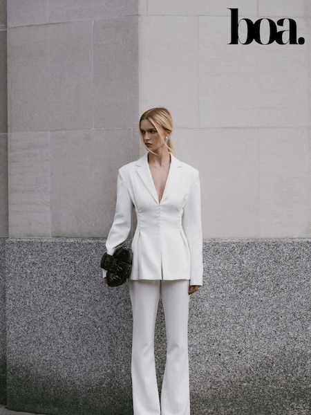 Because Of Alice Mid Rise Flared Trousers (F18544) | €88