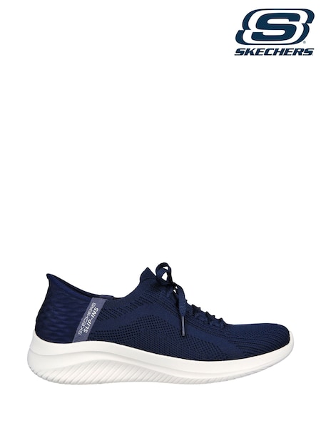 Skechers Blue Wide Fit Ultra Flex 3.0 Brilliant Trainers (F18577) | R$ 880