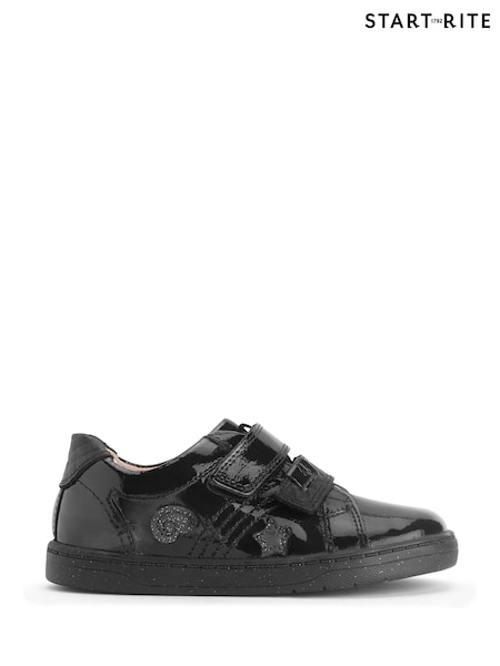 Start Rite Fantasy Patent Leather First School Black Shoes (F18603) | ‏231‏₪