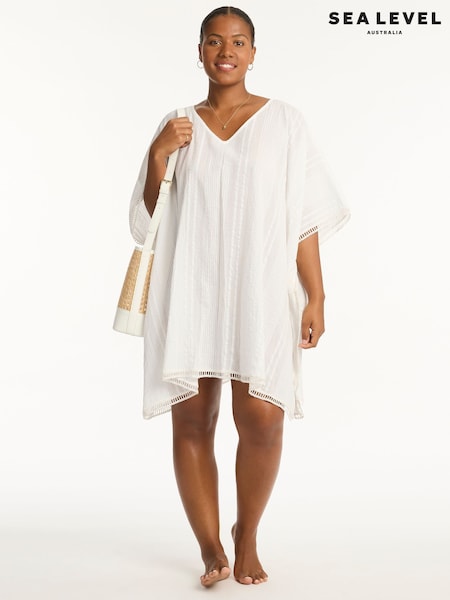 Sea Level Heatwave 100% Cotton Kaftan (F18749) | €95