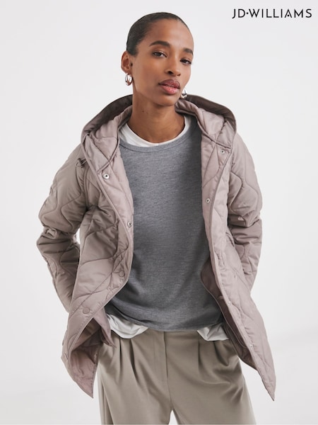 JD Williams Natural Short Quilted Jacket (F18804) | €66
