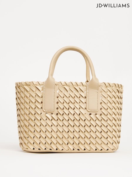 JD Williams Mini Weave Tote Bag (F18805) | 253 LEI