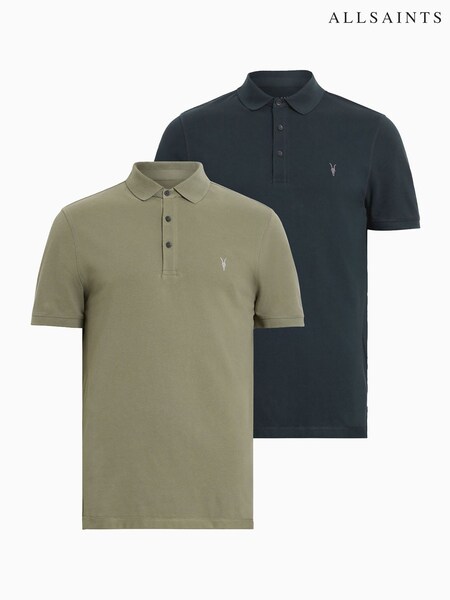 Allsaints 100% Organic Cotton Polo Shirt (F18872) | ‏598‏₪