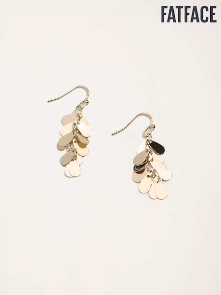 FatFace Gold Tone Multi Drop Earrings (F19080) | €16.50