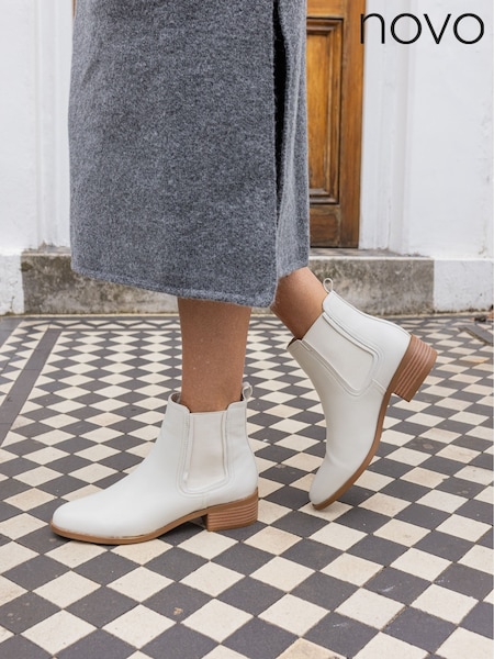 Novo Destined Flat Ankle Chelsea Boots (F19402) | ‏181‏₪