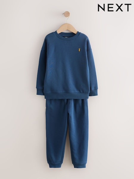 Navy Crew Stag Set (3-16yrs) (F19457) | AZN 37 - AZN 57