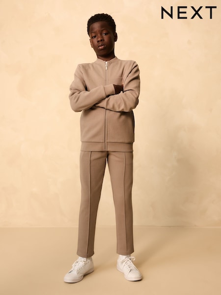 Maro - Set Jachetă bomber din jerseu și pantaloni sport (3-16ani) (F19467) | 223 LEI - 283 LEI