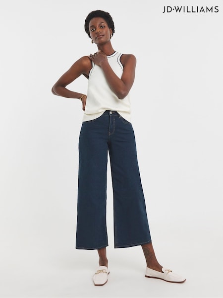 JD Williams 24/7 Wide Leg Crop Jeans (F19516) | 35 €