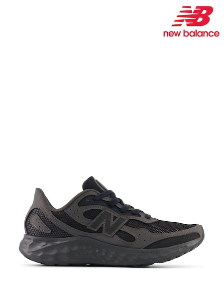 New Balance Black Mens Fresh Foam Arishi V4 Trainers (F19587) | €77