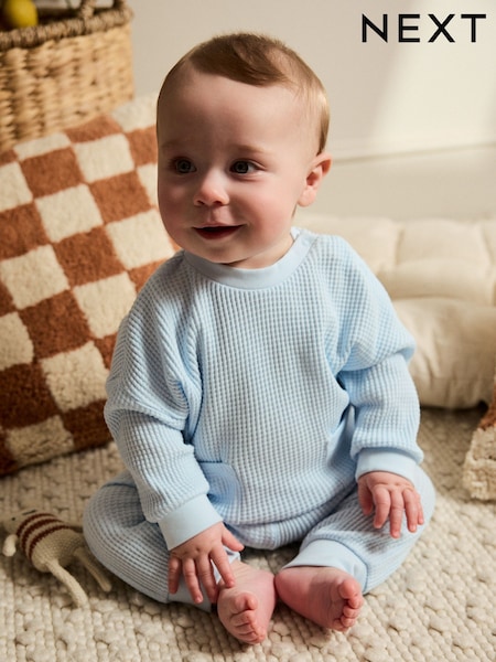 Blau - Baby 100% Cotton Top and Joggers 2 Piece Set (0mths-2yrs) (F19645) | 18 € - 21 €