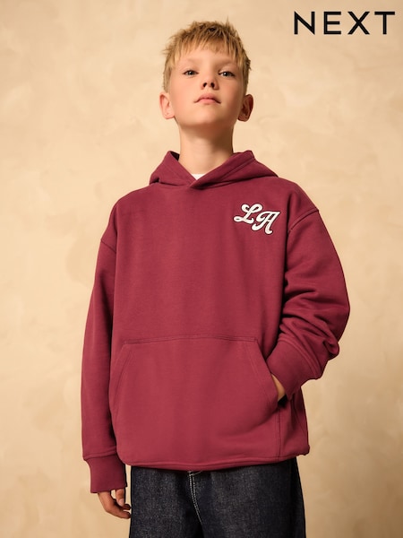 Wine Plain Jersey Hoodie (3-16yrs) (F19777) | €11.50 - €17.50