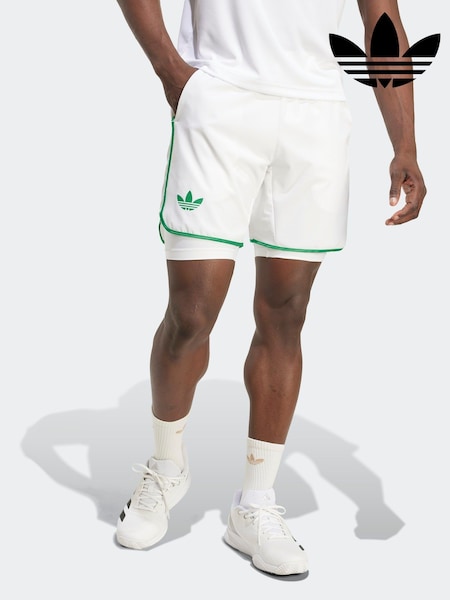 adidas White Tennis Climacool Shorts Set (F19816) | R$ 640