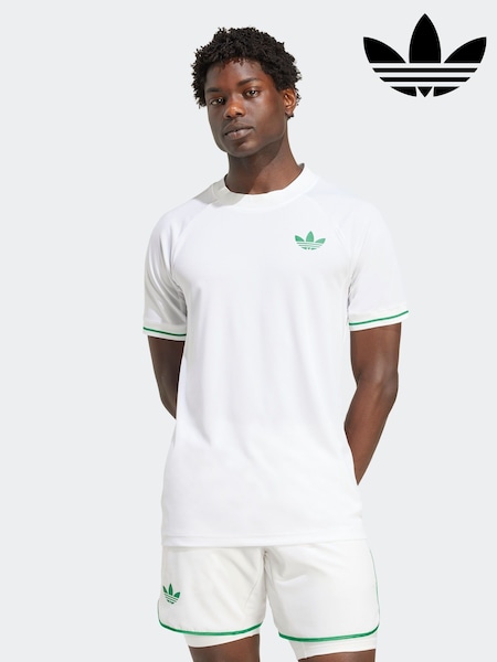 adidas White Tennis Pro Climacool Free Lift T-Shirt (F19817) | R$ 590