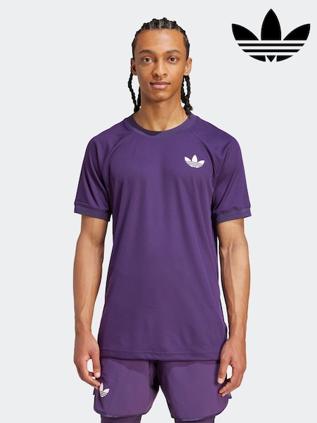 adidas Plum Purple Tennis Pro Climacool Free Lift T-Shirt (F19823) | €77