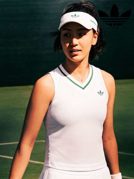 adidas White Tennis Pro Climacool Tank Top (F19848) | €69