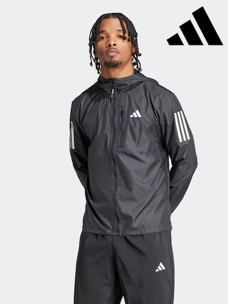 adidas Black Own The Run Jacket (F19920) | R$ 590
