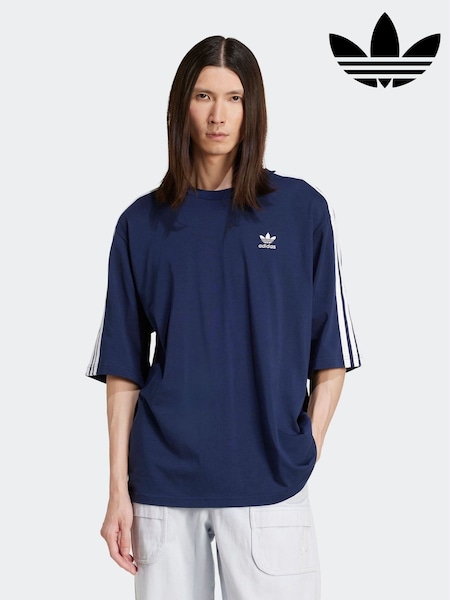 adidas Originals Navy Oversized T-Shirt (F19921) | AED163