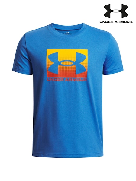 Under Armour Blue Boxed Sports Short Sleeve T-Shirt (F19972) | €24