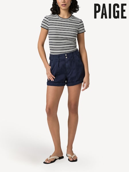 Paige Blue Brooklyn Shorts With Cuff (F20156) | 311 €