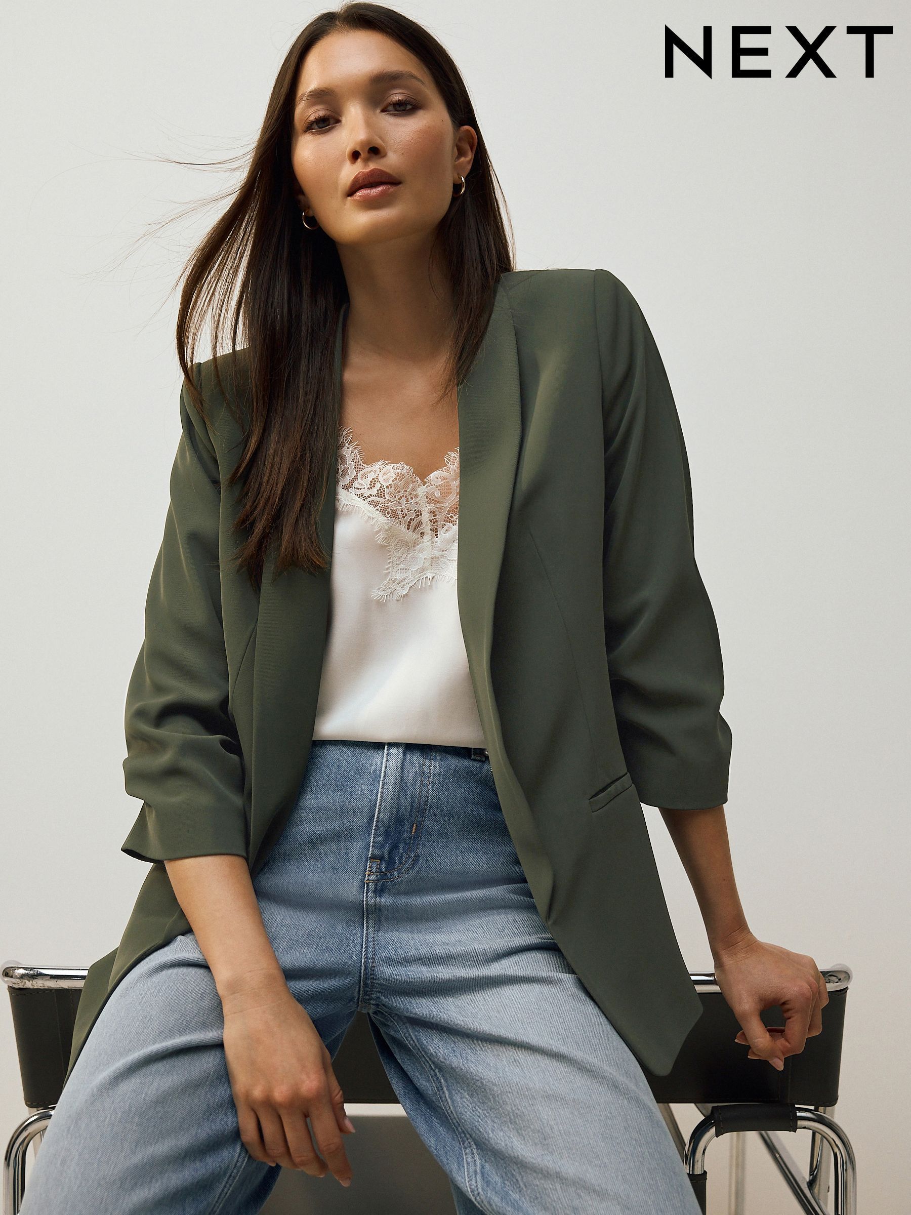 Womens Green Blazer Jackets | Next USA