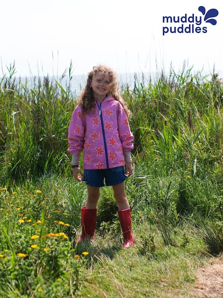وردي - Muddy Puddles Waterproof EcoLight Jacket (F20329) | ‏221 د.إ.‏