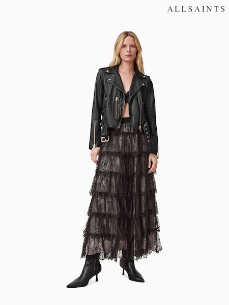 AllSaints Rory Lace Maxi Skirt (F20365) | ‏1,001‏₪