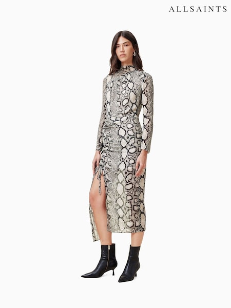 AllSaints White Rizo Dress (F20376) | 1,084 QAR