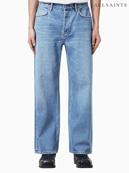 AllSaints Blue Lenny 100% Organic Cotton Jeans (F20401) | €185