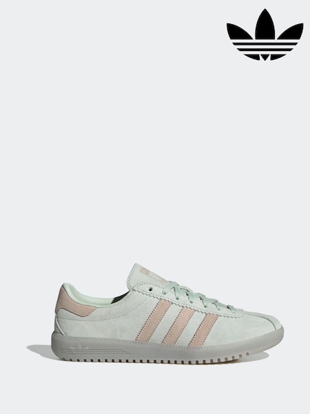 adidas Originals Green/Pink Bermuda Trainers (F20445) | €114