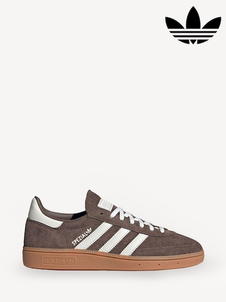 adidas Originals Brown/White Handball Spezial Trainers (F20462) | €114