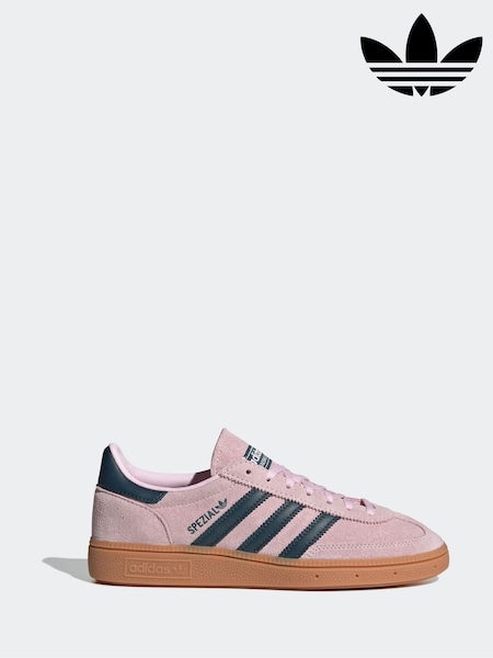 adidas Originals Pink/Blue Handball Spezial Trainers (F20464) | €114