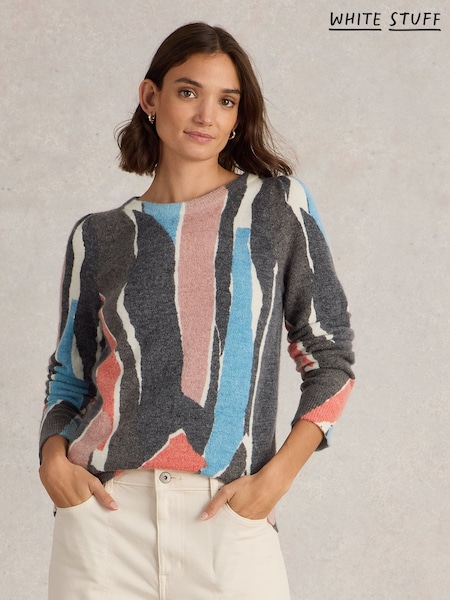 White Stuff Blue Jodie Jumper (F20581) | AED201