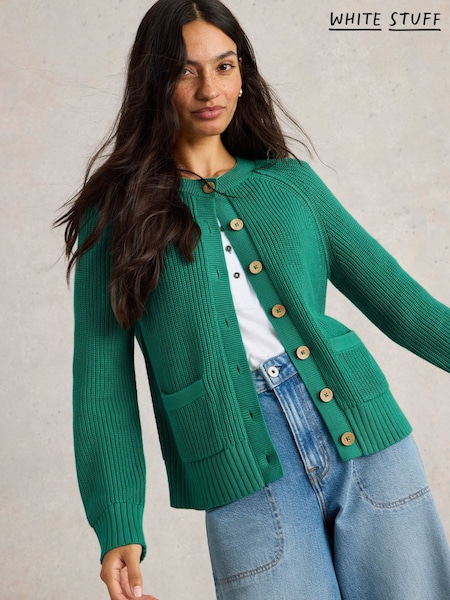 White Stuff Bailey 100% Cotton Cardigan (F20582) | € 55