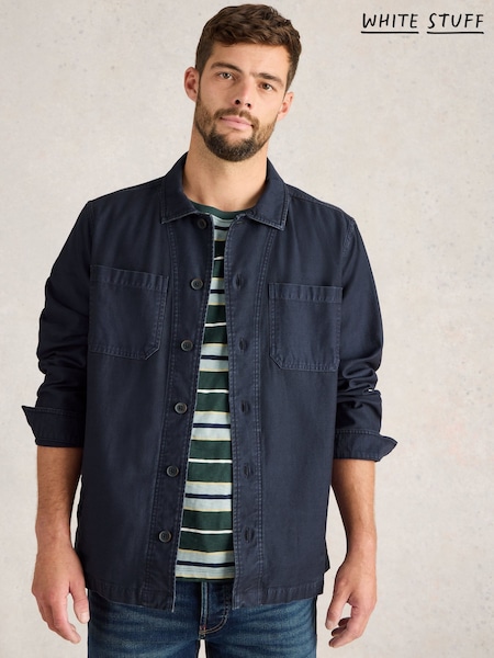 White Stuff Blue Finch Workwear Jacket (F20604) | R$ 790