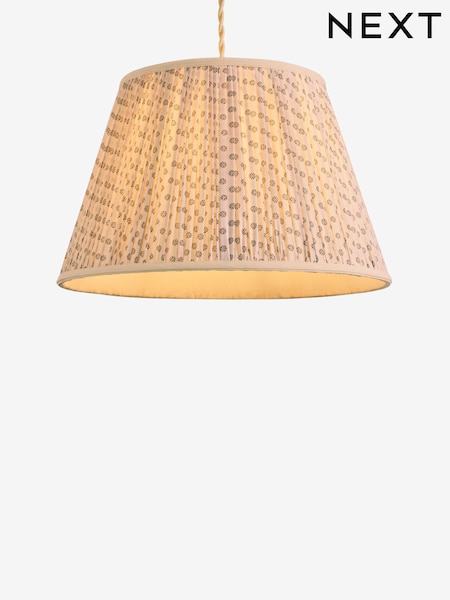 Cream Easy Fit Ditsy Pendant Lamp Shade (F20725) | €59