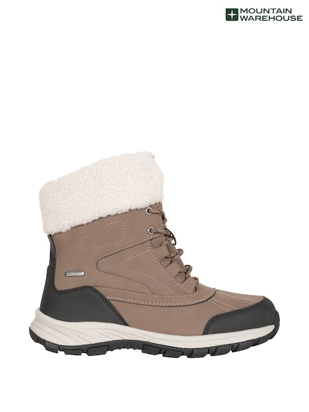 Mountain Warehouse Brown Idaho Womens Waterproof Thermal Snow Boots (F20785) | kr1 142