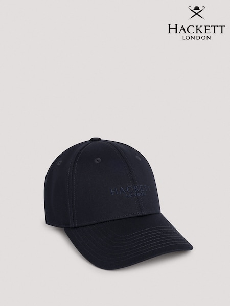 כחול תכלת - Hackett Embroidered Baseball Cap (F20828) | ‏226‏₪