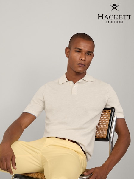 Cotton Silk Knitted Polo (F20888) | 643 QAR