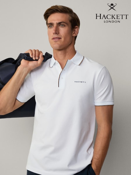 Hackett Classic Fit Sport Stretch Piqué Polo (F20898) | R$ 985