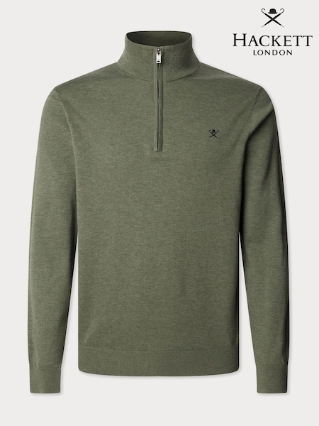 Hackett Quarter Zip Jumper (F20904) | ₪779