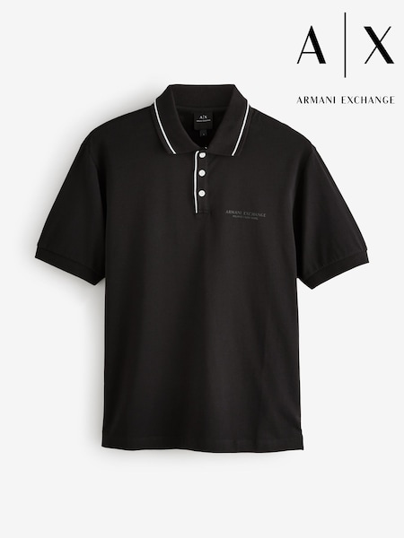 Armani Exchange Regular Fit Logo Polo Shirt (F21045) | €89