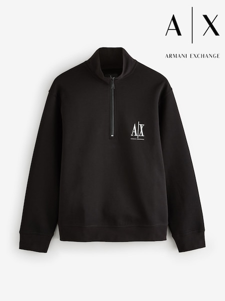 Armani Exchange Regular Fit Logo Sweat Top Jumper (F21068) | €172