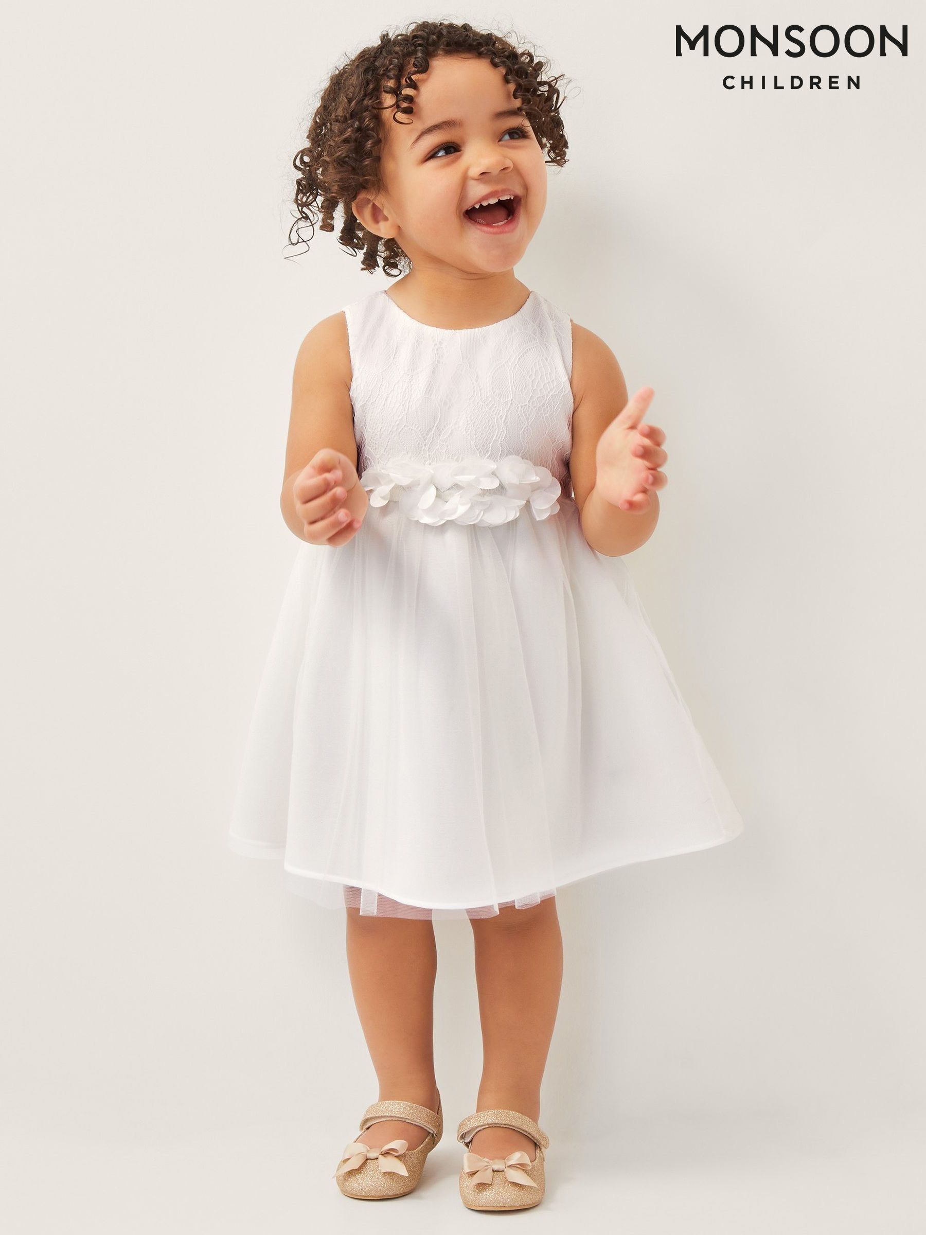 Girls' Dresses Monsoon White | Next Luxembourg