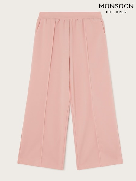 Monsoon Pink Ponte Pintuck Wide Leg Trousers (F21161) | R$ 295 - R$ 335