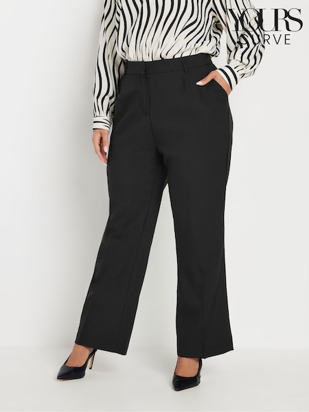 Yours Curve Black Bootcut Trousers (F21215) | €34