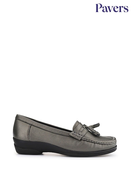 Pavers Leather Slip-Ons Loafers (F21262) | € 50