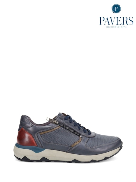 Pavers Casual Leather Lace-Up Shoes (F21267) | € 53