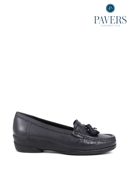 Pavers Leather Slip-Ons Loafers (F21268) | € 50