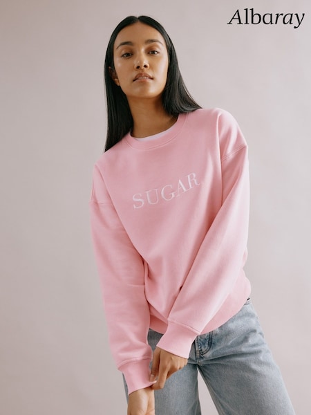 Vaaleanpunainen - Albaray Cherry Collegepaita (F21273) | €109