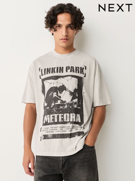 Stone Linkin Park Regular Fit Band Graphic Print T-Shirt (F21470) | €30